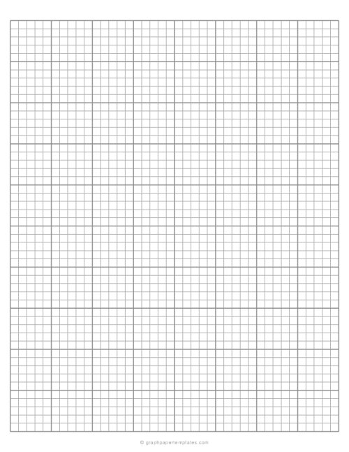 1/5 inch Engineering Graph Paper