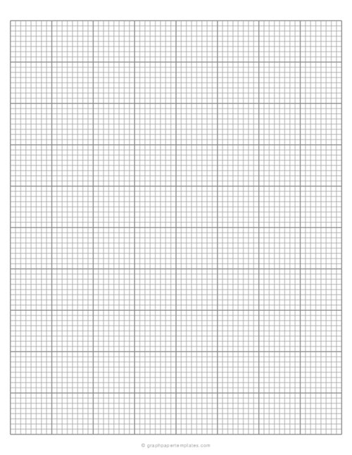 1/8 Inch Engineering Graph Paper