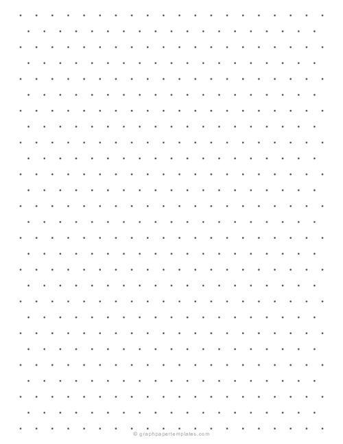 Isometric Dot Paper (1 cm)