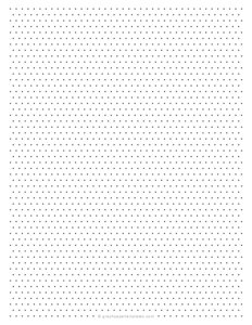 Isometric Dot Paper (5mm)