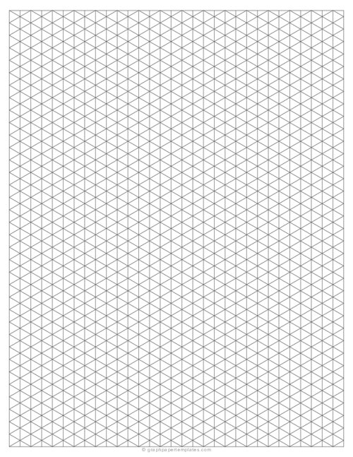 Isometric Graph Paper