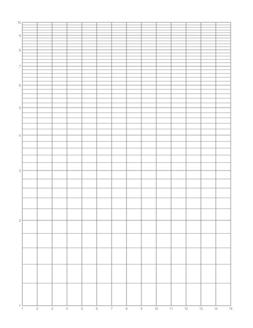 Semi-Log Graph Paper