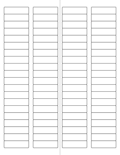 80 blank labels per sheet