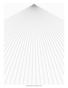 Perspective Grid Graph Paper