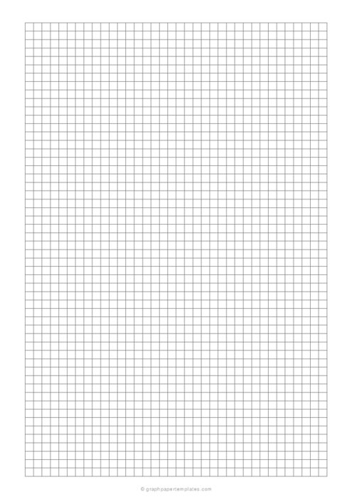 A4 5mm Graph Paper