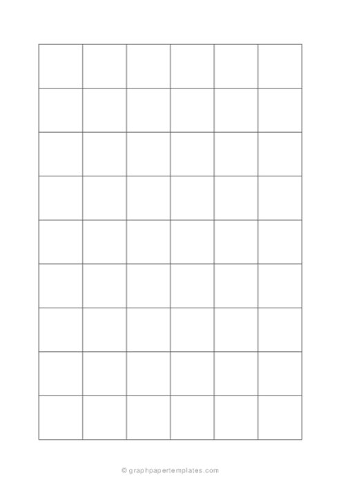 A5 3/4 Inch Graph Paper