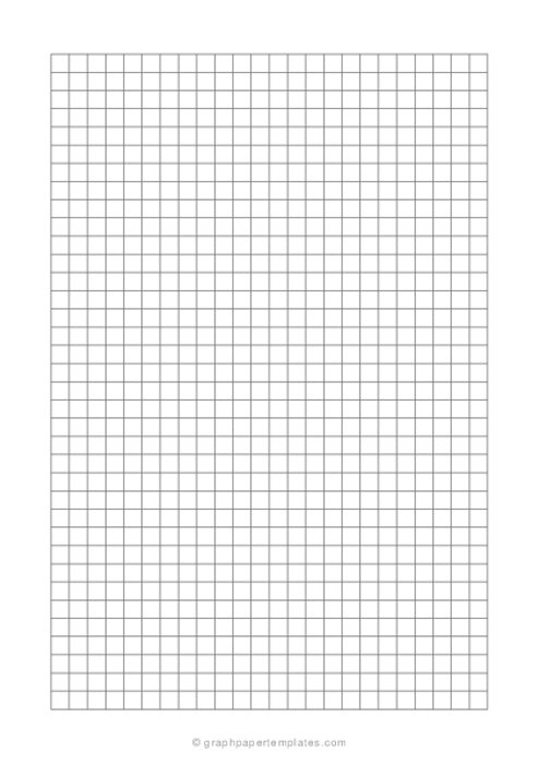 A5 5mm Graph Paper