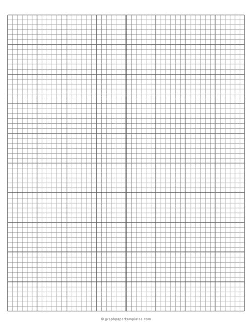 6 Square Per Inch Graph Paper