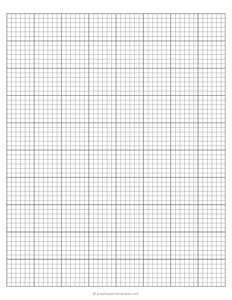 6 Square Per Inch Graph Paper