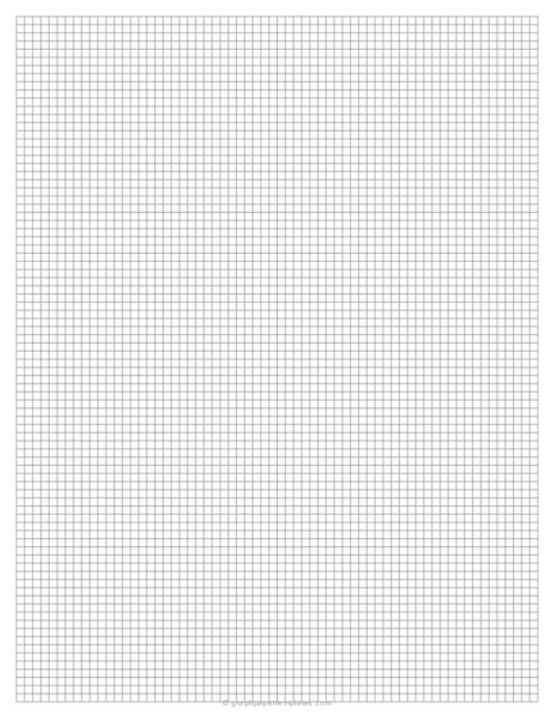 1/8 Inch Graph Paper