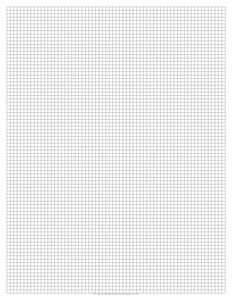 1/8 Inch Graph Paper