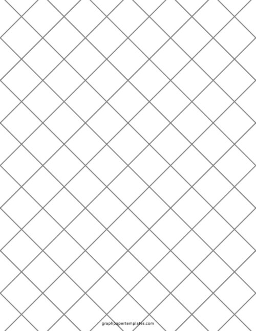 1 inch Quilting Graph Paper