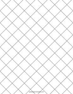 1 inch Quilting Graph Paper