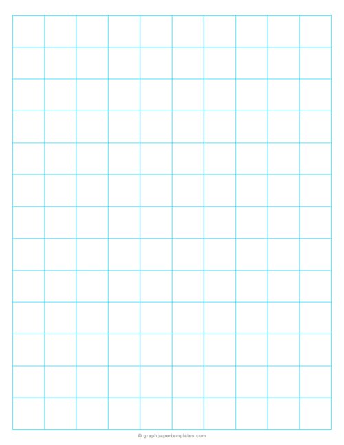 2cm Blue Graph Paper