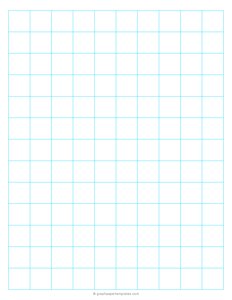 2cm Blue Graph Paper