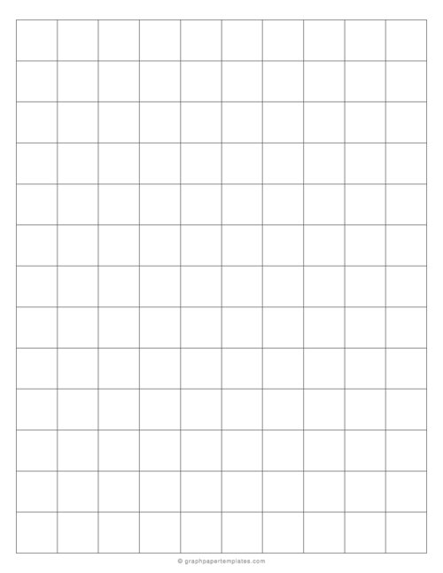 2 cm Graph Paper