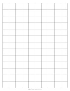 2 cm Graph Paper