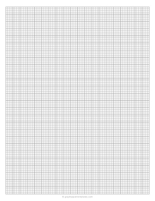 4 Squares Per Centimeter Graph Paper