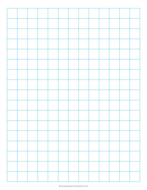 15mm Graph Paper (Blue)