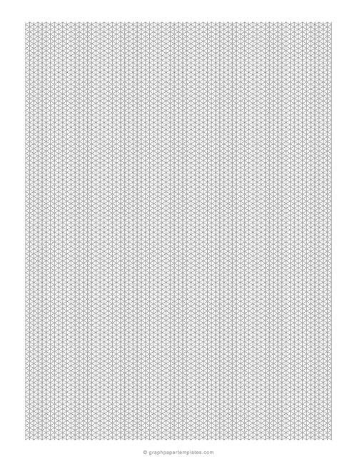 5mm Isometric Graph Paper