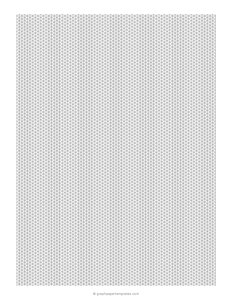 5mm Isometric Graph Paper