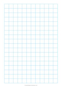 A4 15mm Graph Paper (Blue)