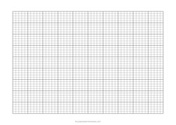 A4 Knitting Graph Paper (Landscape)