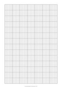 A4 Knitting Graph Paper