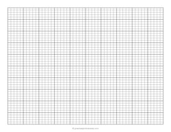 Knitting Graph Paper (Landscape)