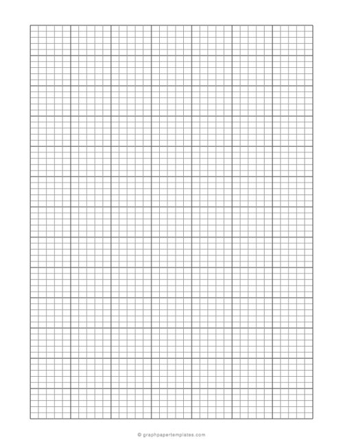 Knitting Graph Paper