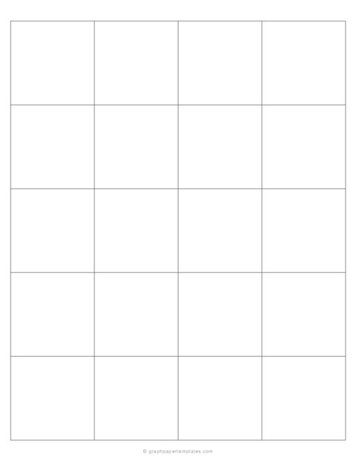 2 inch Graph Paper