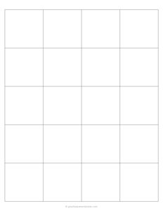 2 inch Graph Paper
