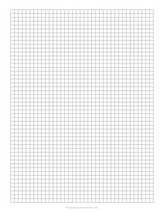 1/5 Graph Paper
