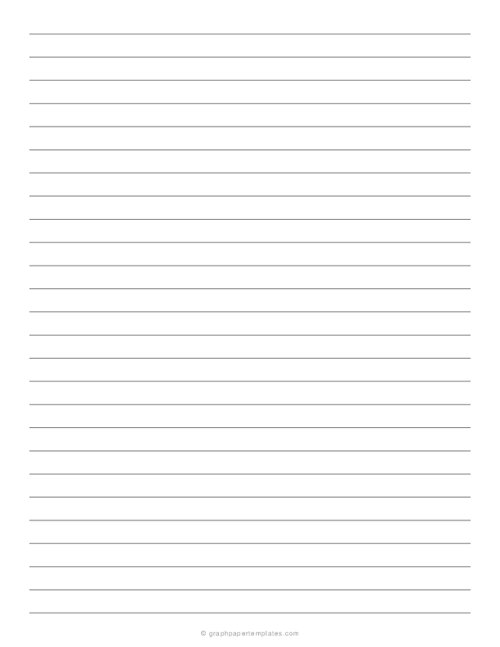 1 cm Lined Paper