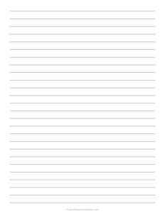 1 cm Lined Paper