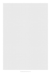 3 mm Grid Graph Paper (A4)