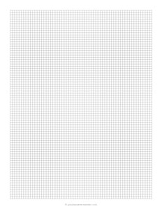 3 mm Grid Paper