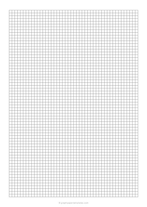 4 mm Grid Graph Paper (A4)