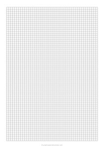 4 mm Grid Graph Paper (A4)