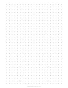 5 mm Dot Grid Paper
