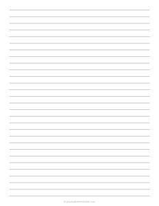 9 mm Lined Paper