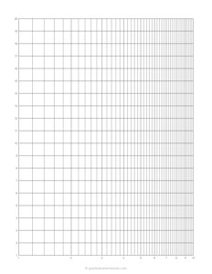 Semi-Log Graph Paper (X-Axis Logarithmic)