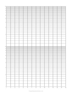 Semi-Log Graph Paper (2-Cycles on Y-Axis)