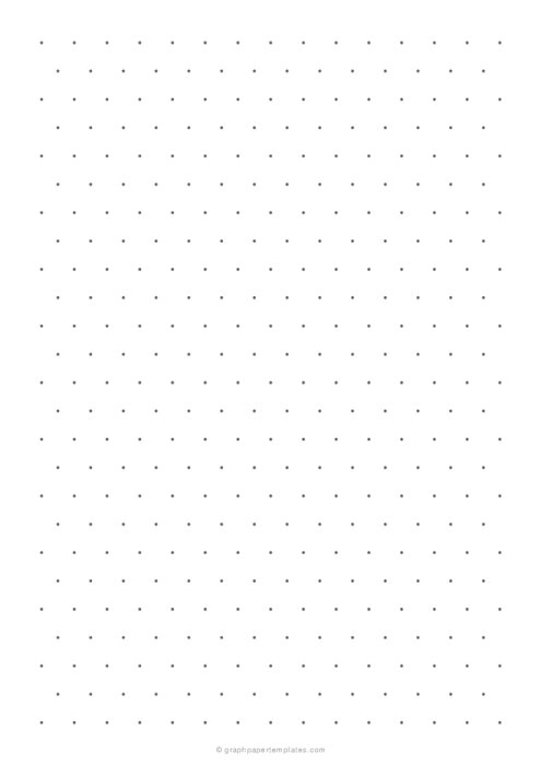 1/2 Triangle Dot Grid Paper (A4)