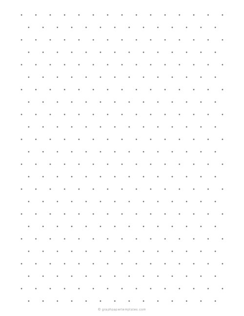 1/2 Triangle Dot Grid Paper