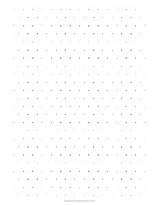 1/2 Triangle Dot Graph Paper