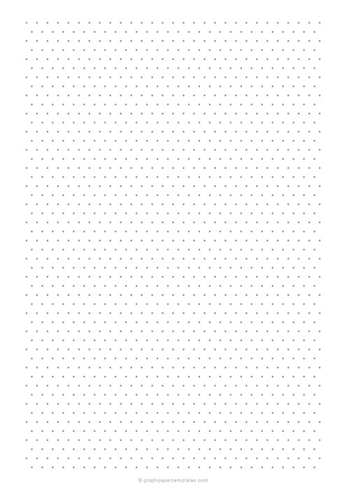 1/4 Triangle Dot Grid Paper (A4)