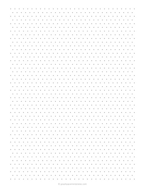 1/4 Triangle Dot Grid Paper
