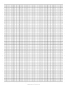 1 cm Engineering Graph Paper