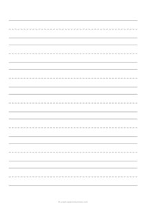 1 Handwriting Paper (A4)